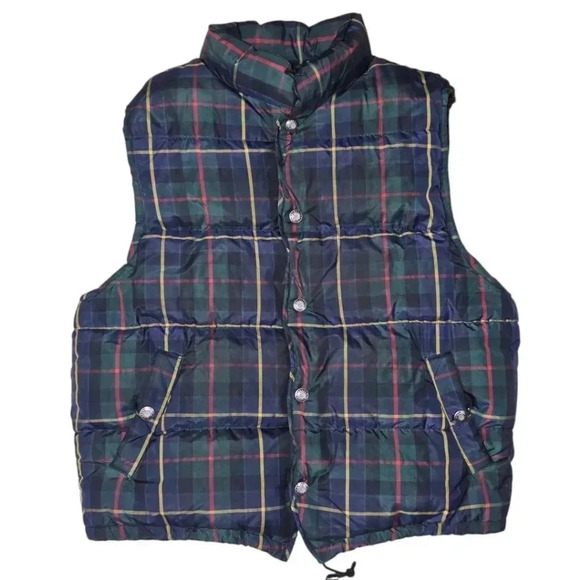 VINTAGE BANANA REPUBLIC DOWN PUFFER VEST - Picture 1 of 5